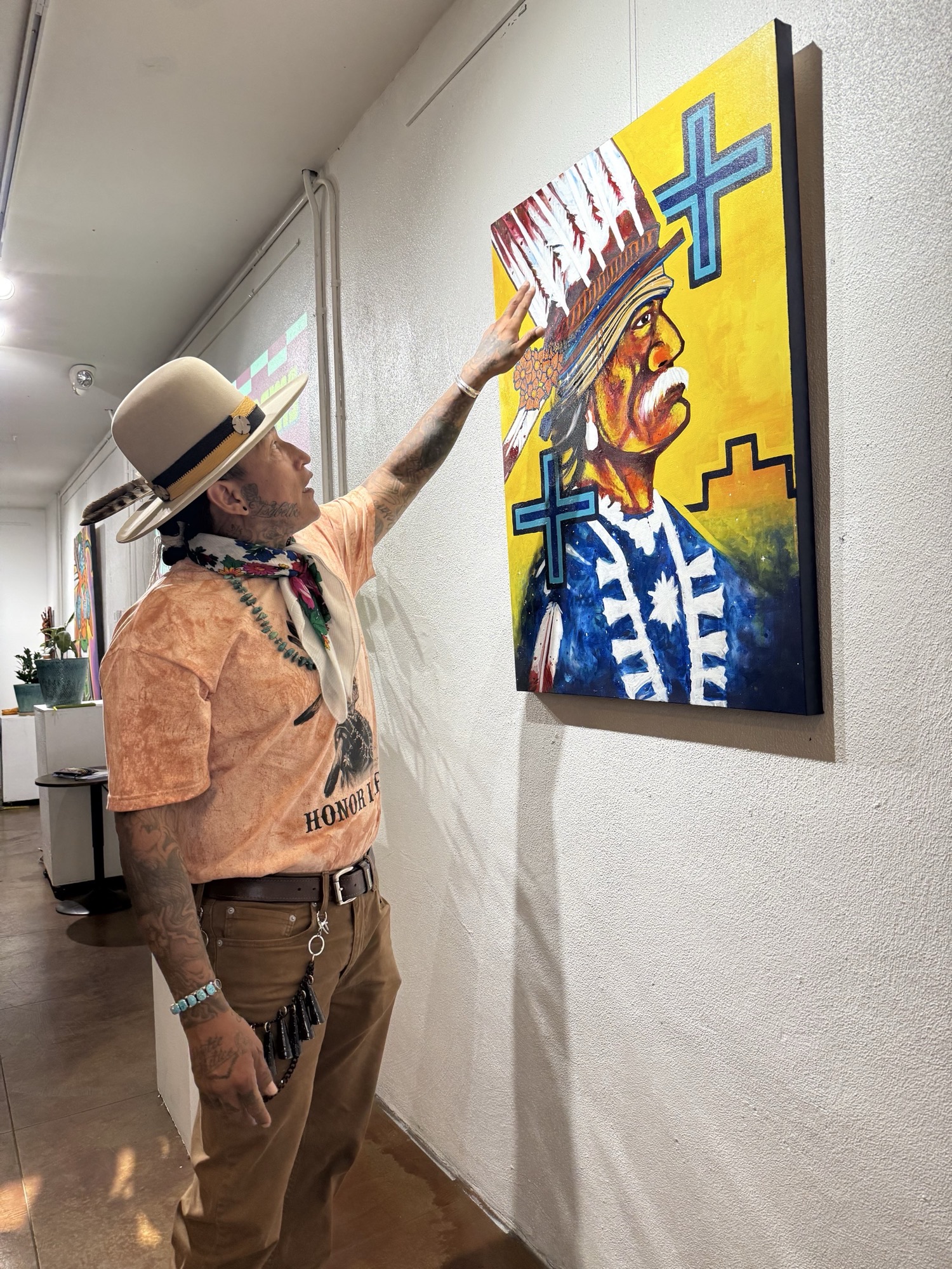 Color, chief, and continuity — Ernesto Burbank's storytelling in paint.